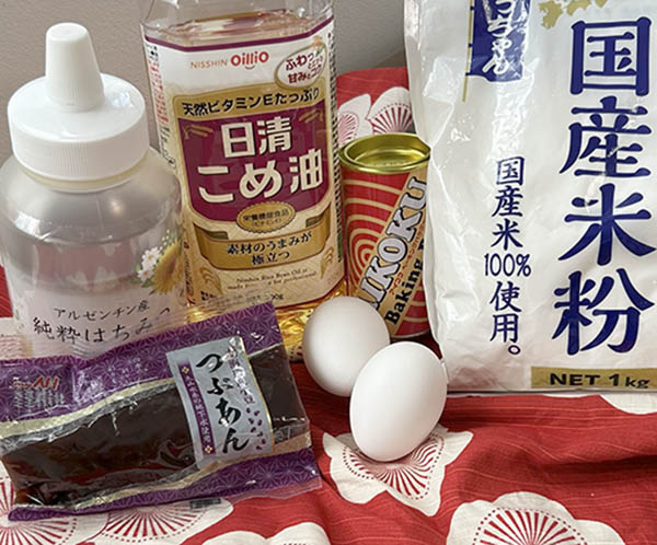 どら焼きの材料